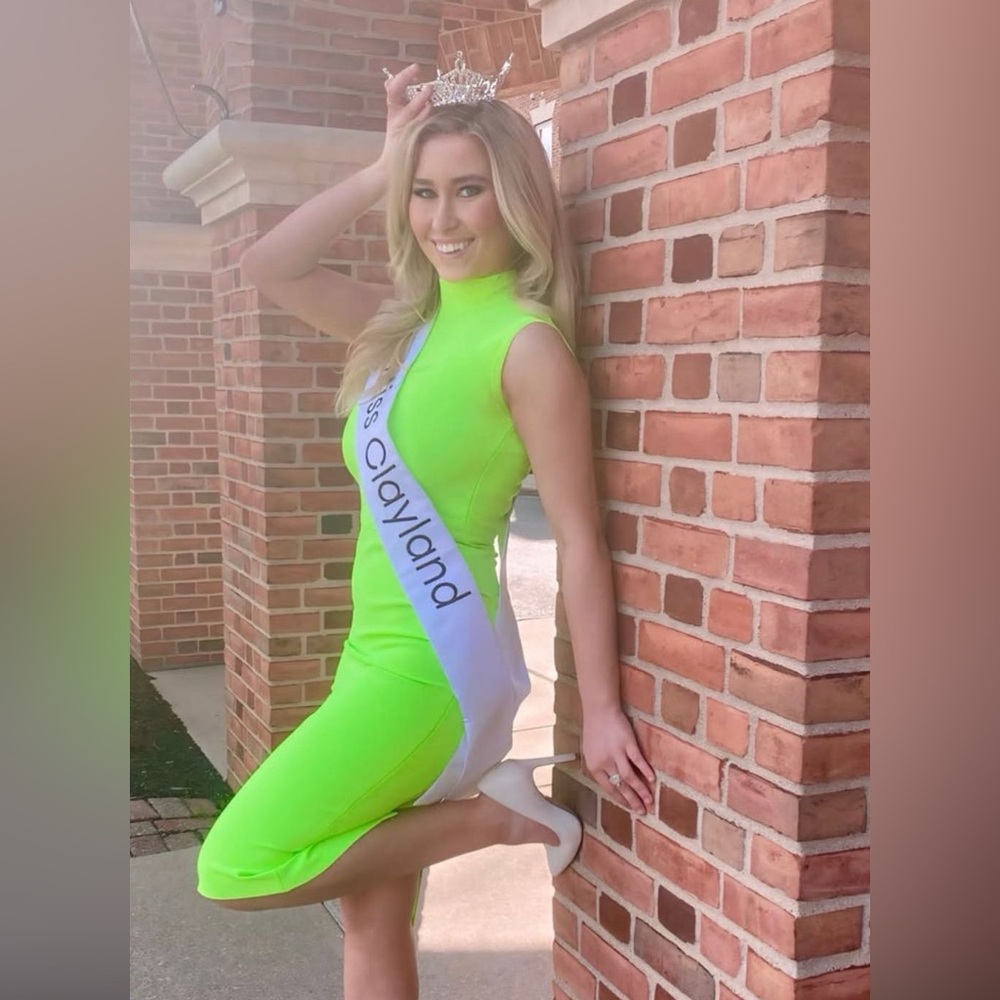 Neon Green Sleeveless Dress